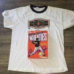 Cal Ripken Jr 2131 General Mills Wheaties cereal box orioles team jersey t shirt